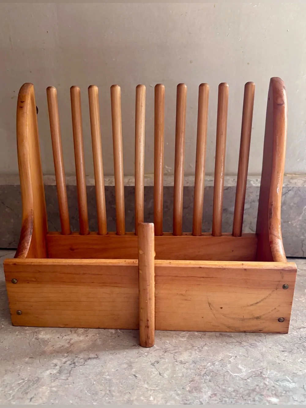 Wooden Utensil Rack